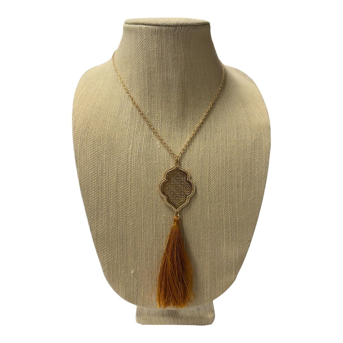 Necklace Lariat & Y-Drop By Cme In Gold