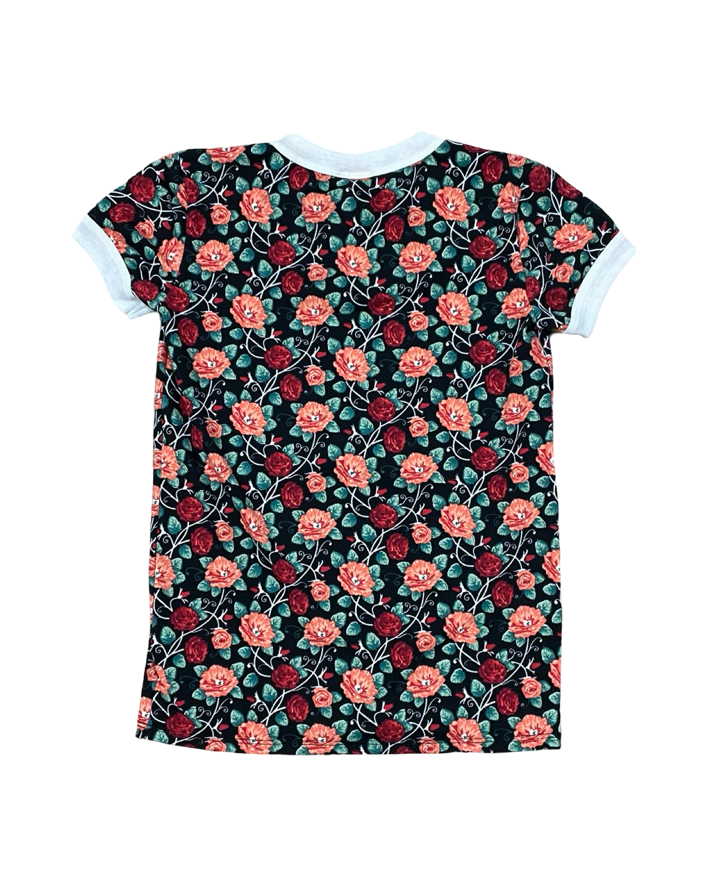 Top Ss By Lularoe In Black & Pink, Size:Xxs