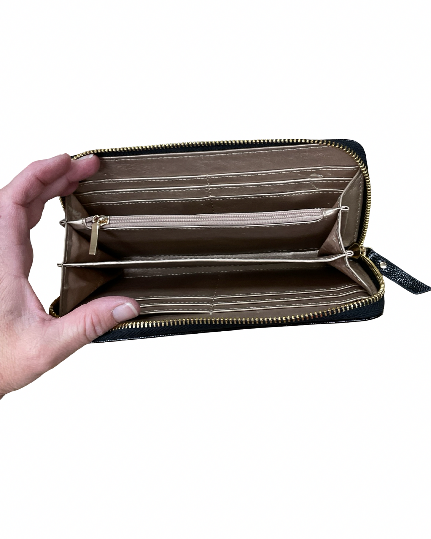 Wallet By Anne Klein In Black, Size:Medium