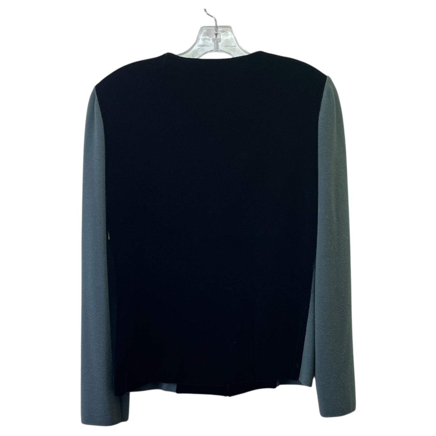 Blazer Luxury Designer By Giorgio Armani In Black & Green, Size:M