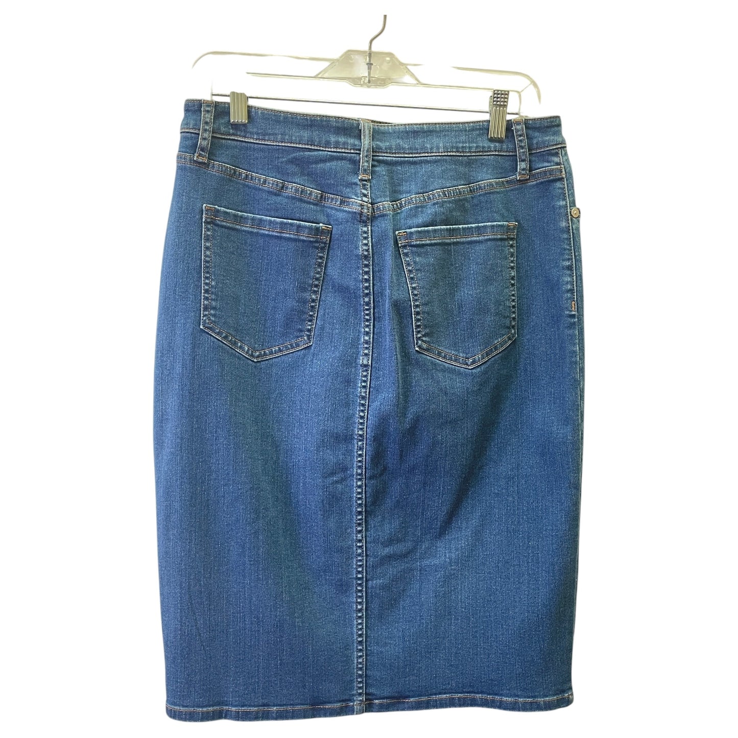 SKIRT MINI & SHORT by BANANA REPUBLIC in BLUE, Size:8