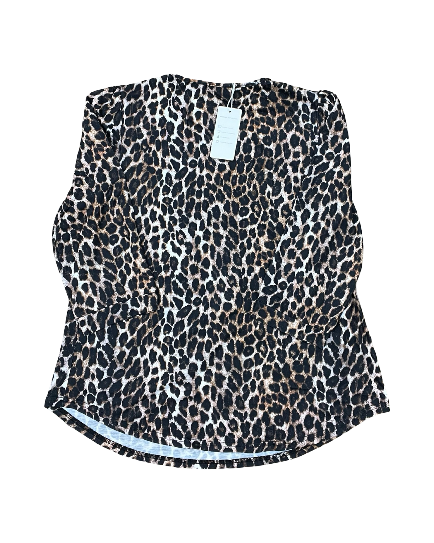 Top 3/4 Sleeve By Clothes Mentor In Animal Print, Size:Xl
