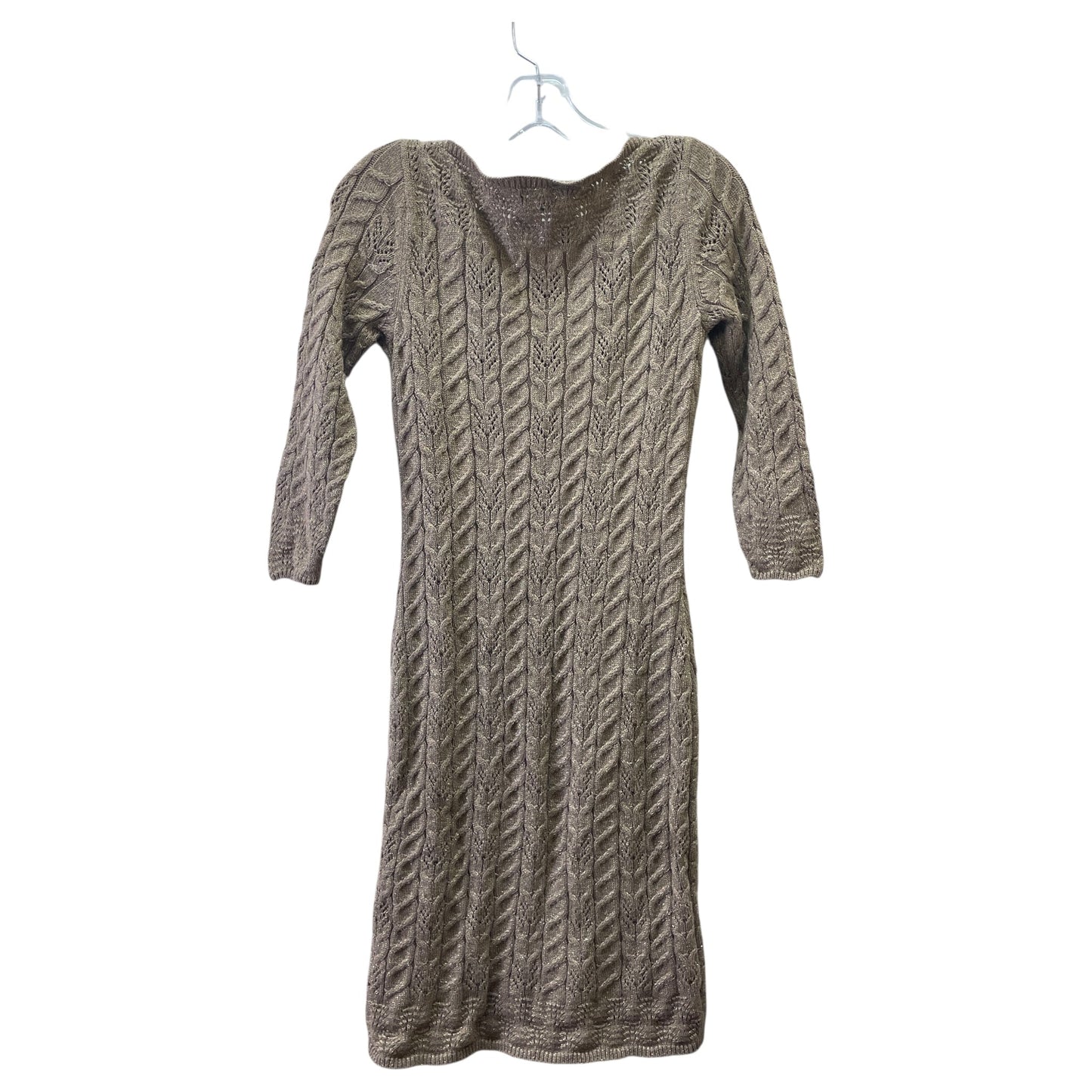 Sweater By Lauren By Ralph Lauren In Gold, Size:Xs