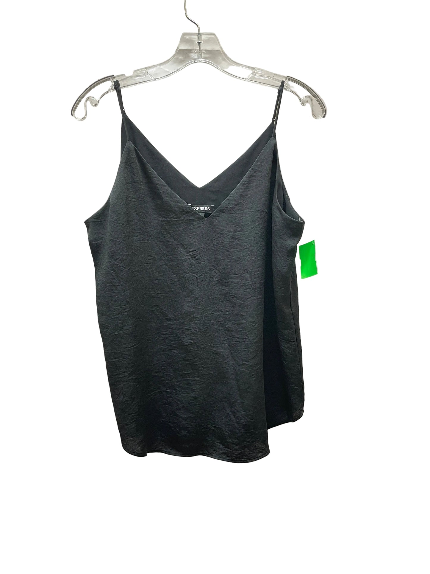 Blouse Sleeveless By Express In Black, Size:M