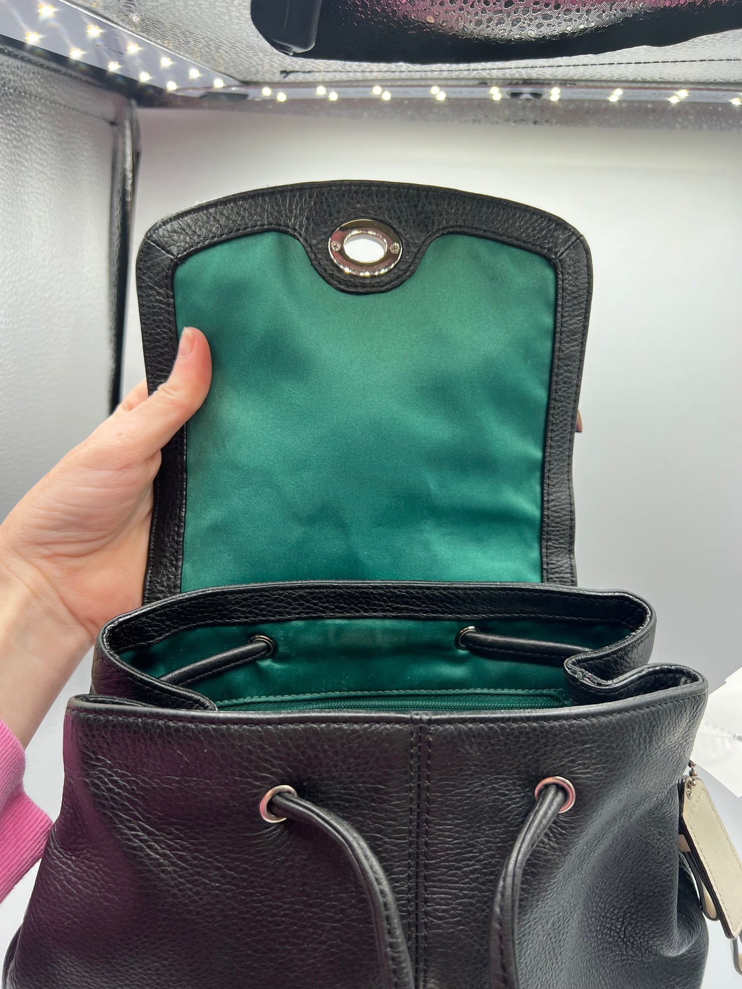 BACKPACK DESIGNER by COACH In BLACK, Size: MEDIUM