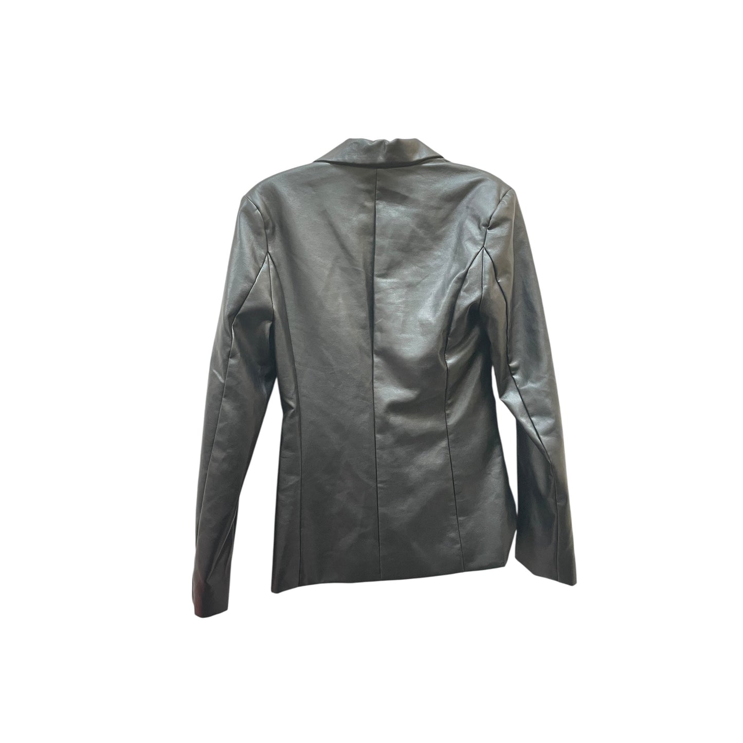 Blazer By Pretty Little Thing In Black, Size:2