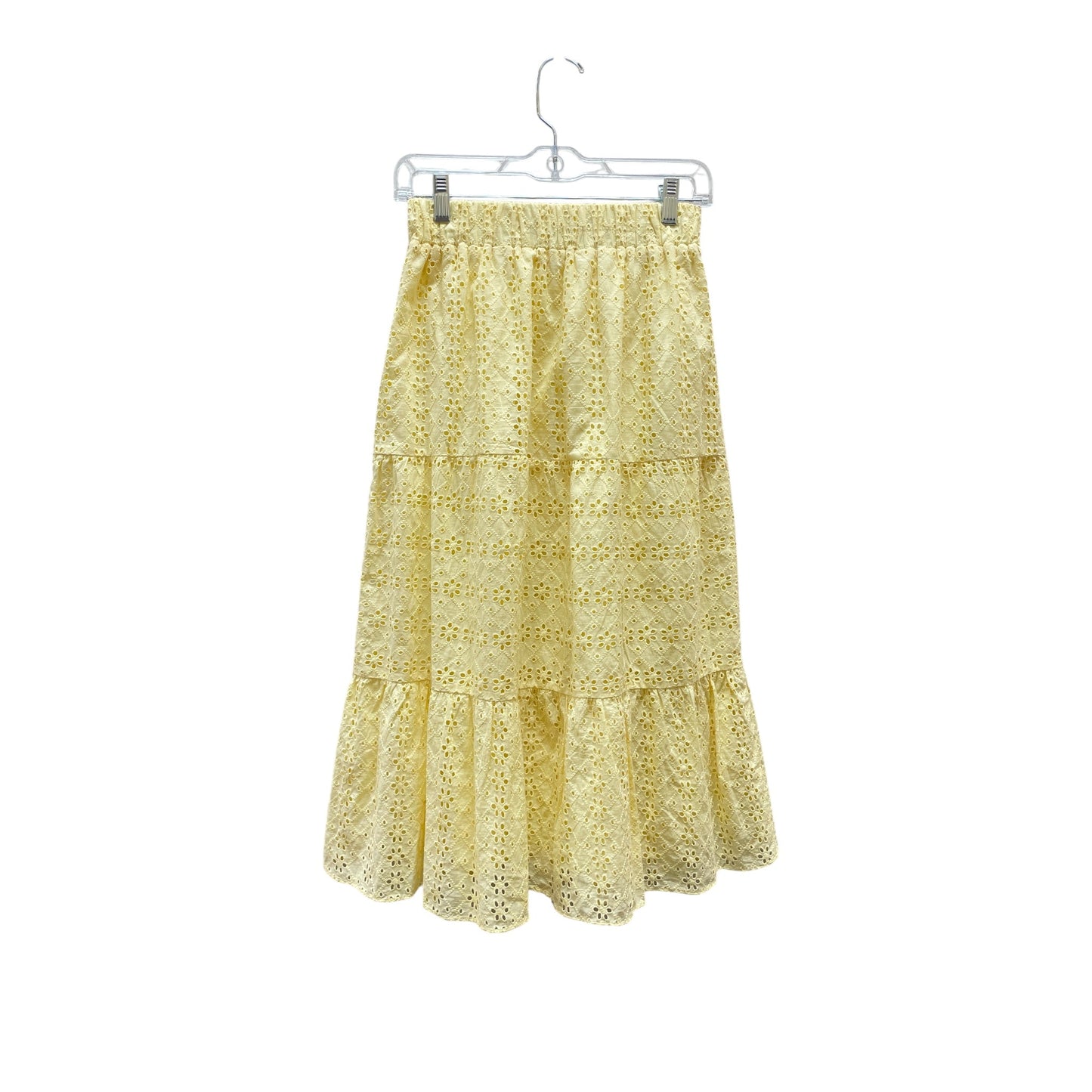 Skirt Maxi By Loft In Yellow, Size:Sp