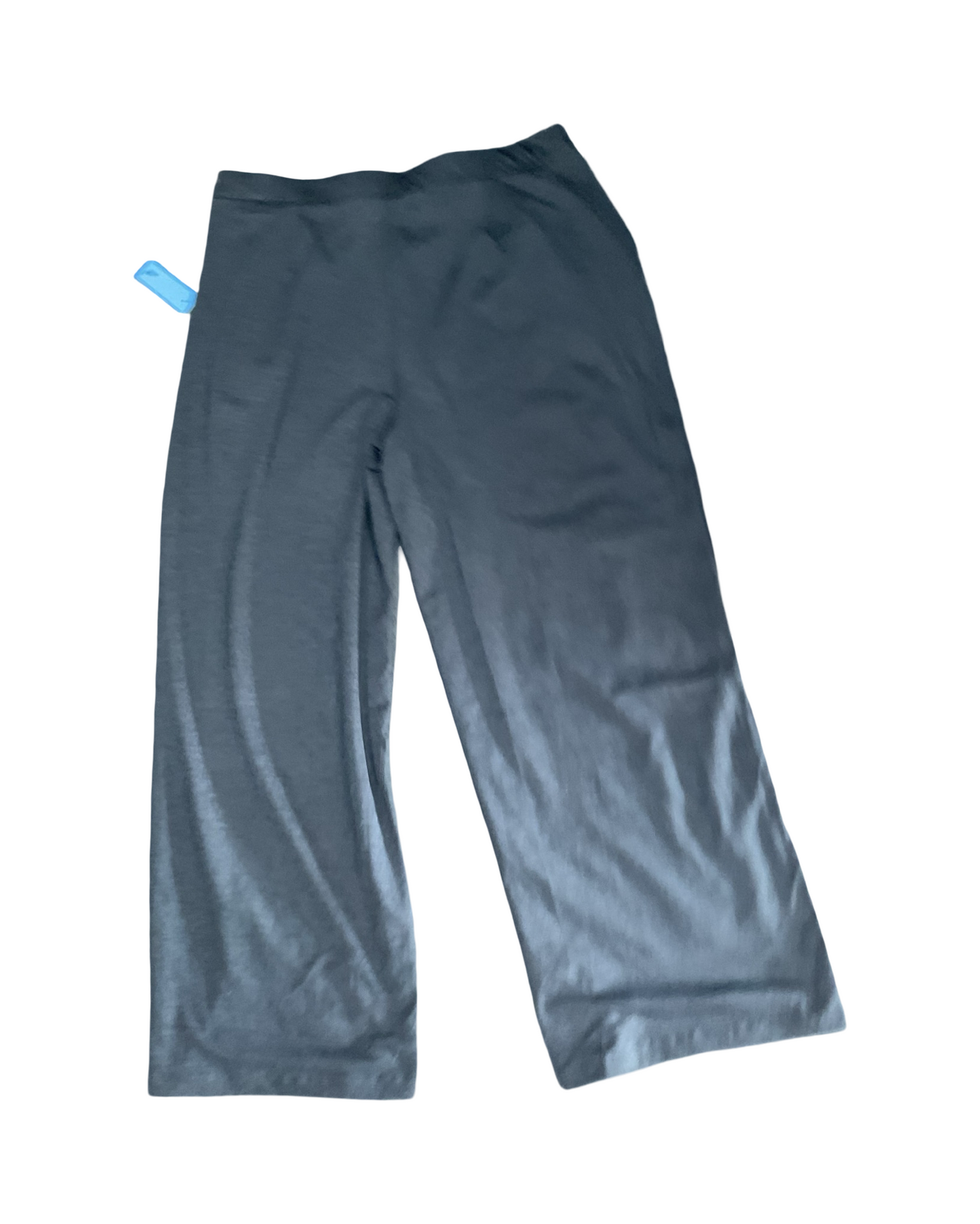 Pants Wide Leg By Members Mark In Black, Size:12