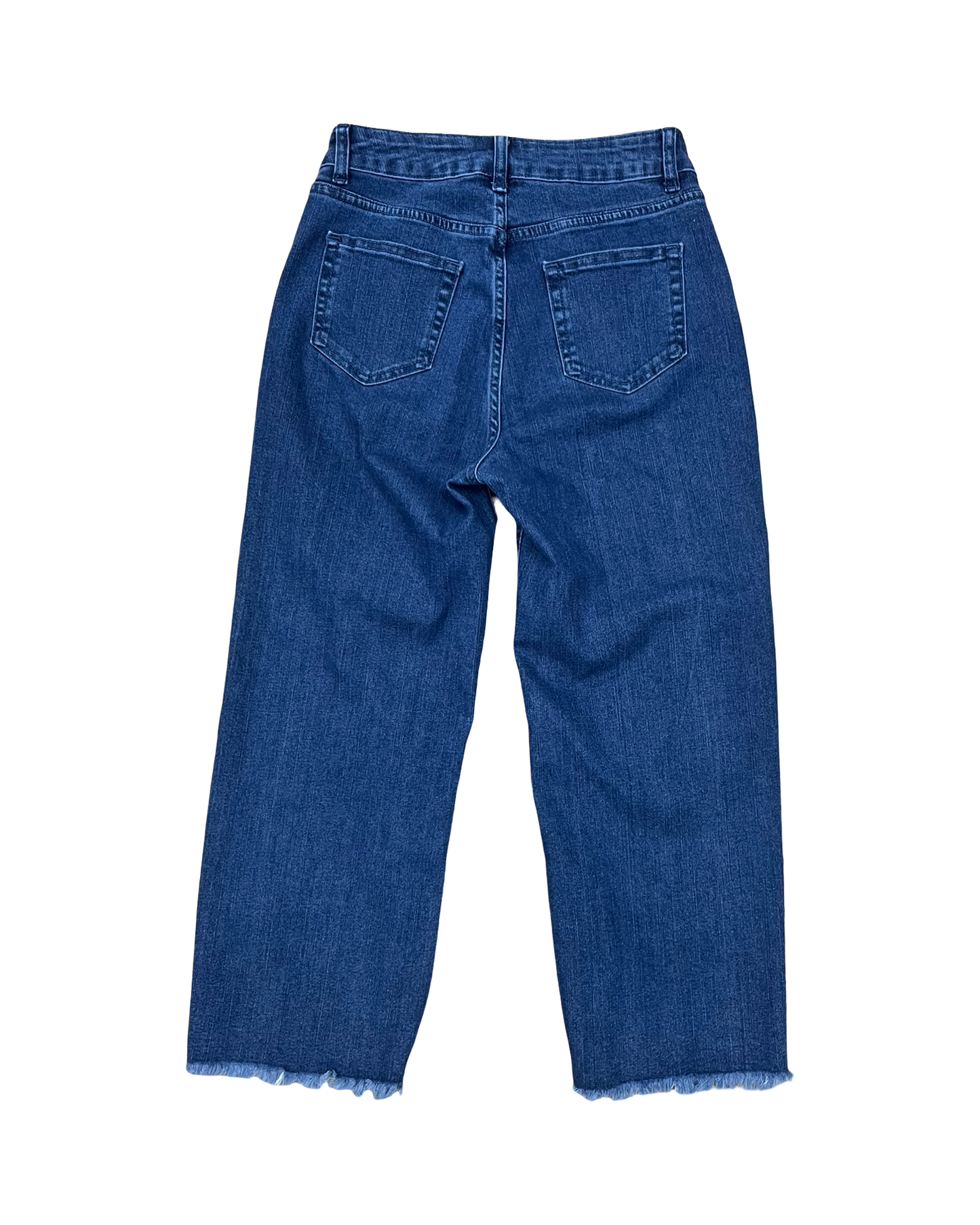 Jeans Cropped By Clothes Mentor In Blue Denim, Size:6