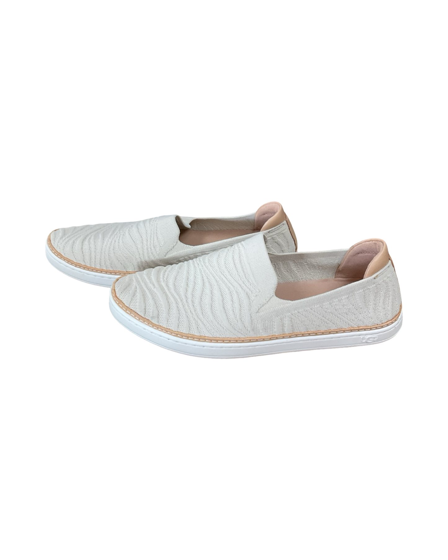 Shoes Sneakers By Cma In Tan & White, Size:10