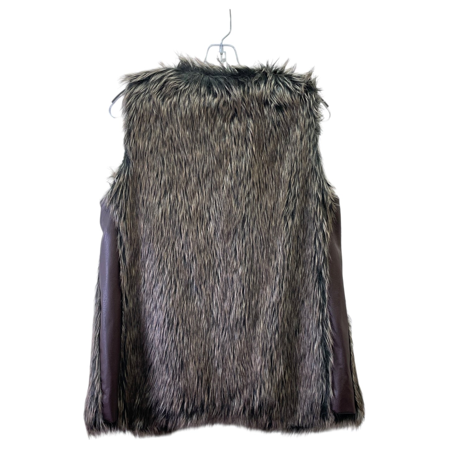 VEST FAUX FUR & SHERPA by DELIAS In ANIMAL PRINT, Size: 0
