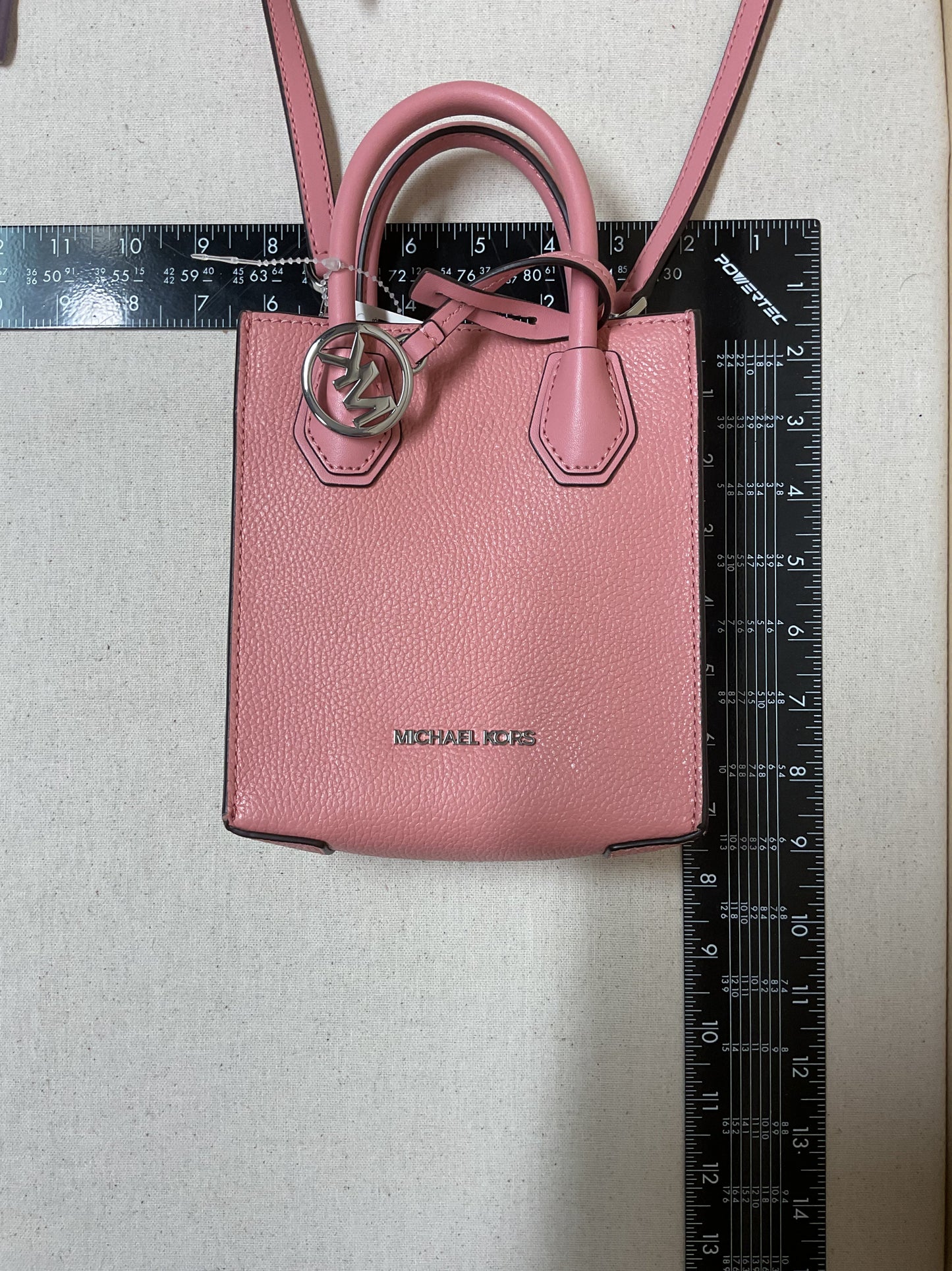 Crossbody Designer By Michael Kors In Pink, Size:Small