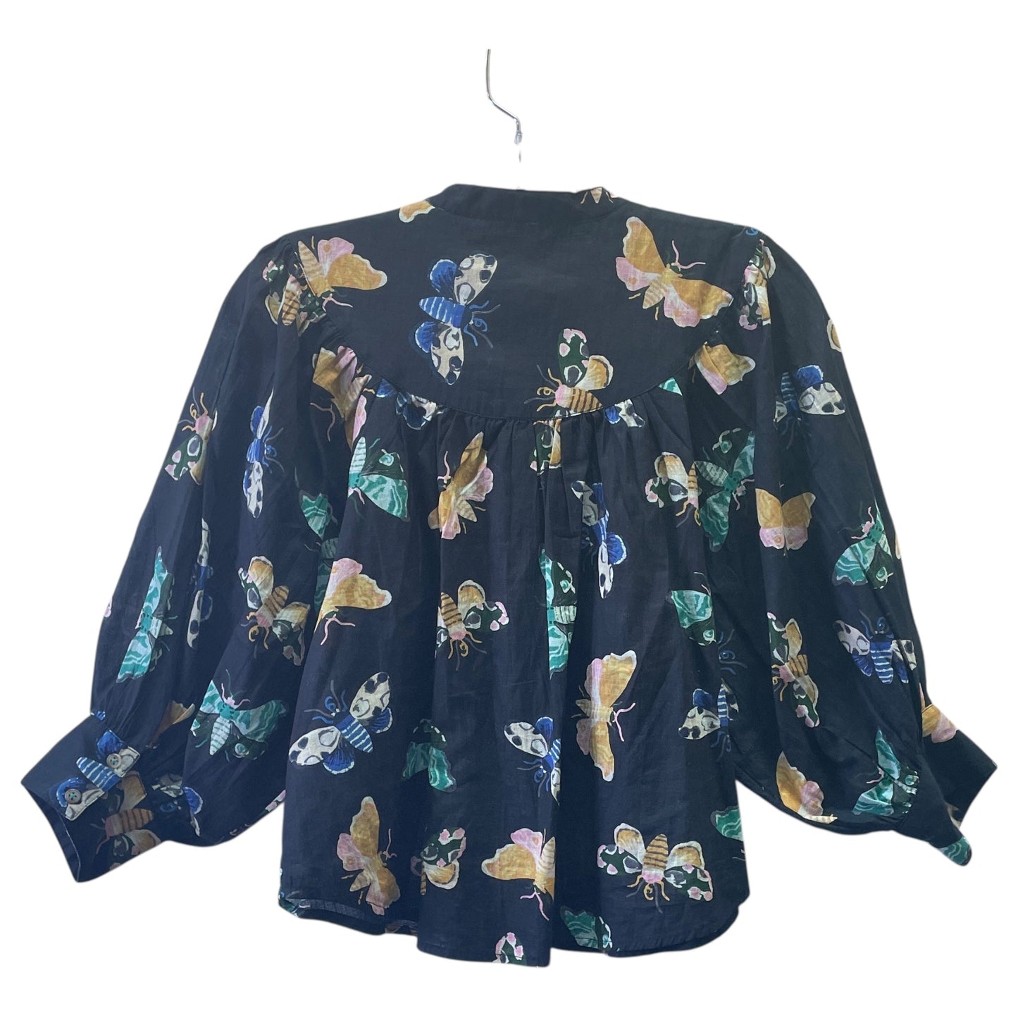 Top Ls By Maeve In Black & Yellow, Size:Xxsp