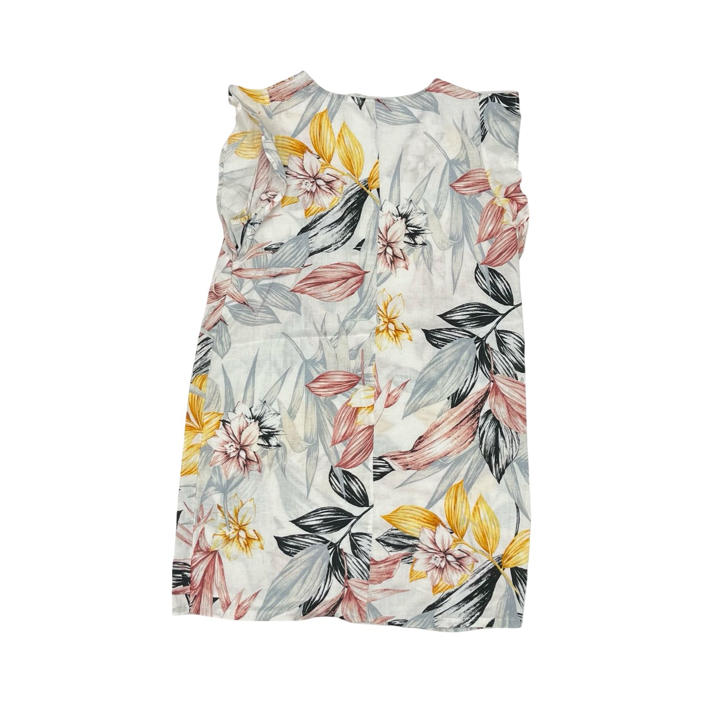 Dress Casual Short By C And C In Cream, Size:M