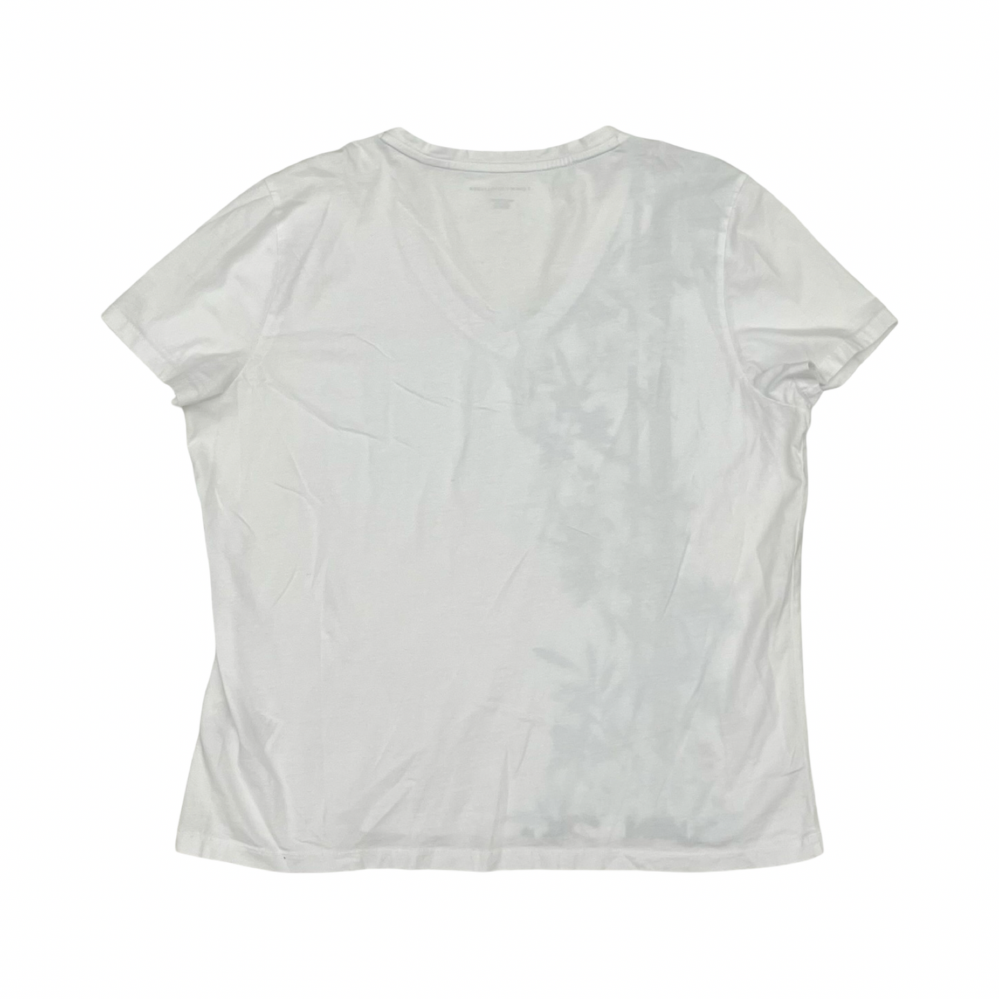 Top Ss By Tommy Hilfiger In Blue & White, Size:Xxl