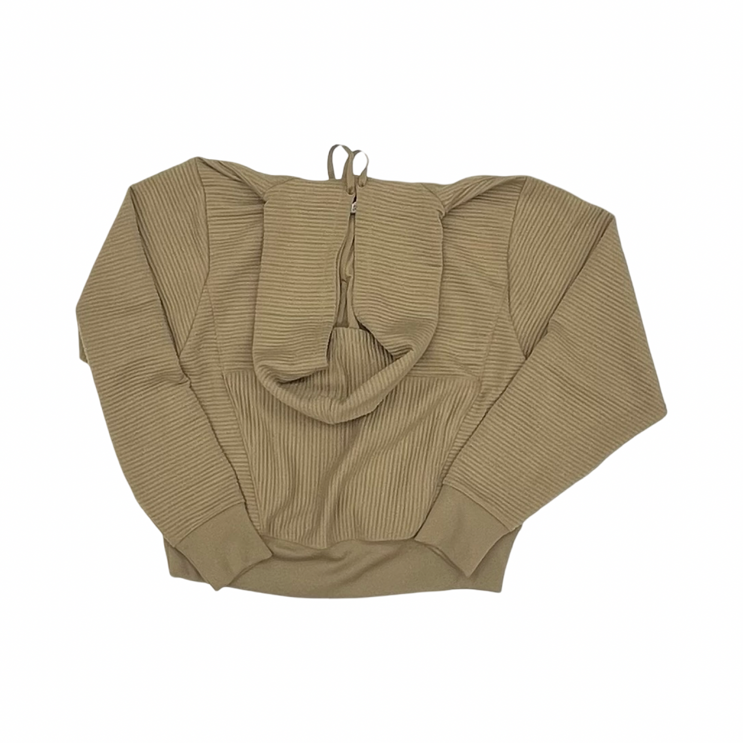 Athletic Sweatshirt Hoodie By Dsg Outerwear In Tan, Size:Xs