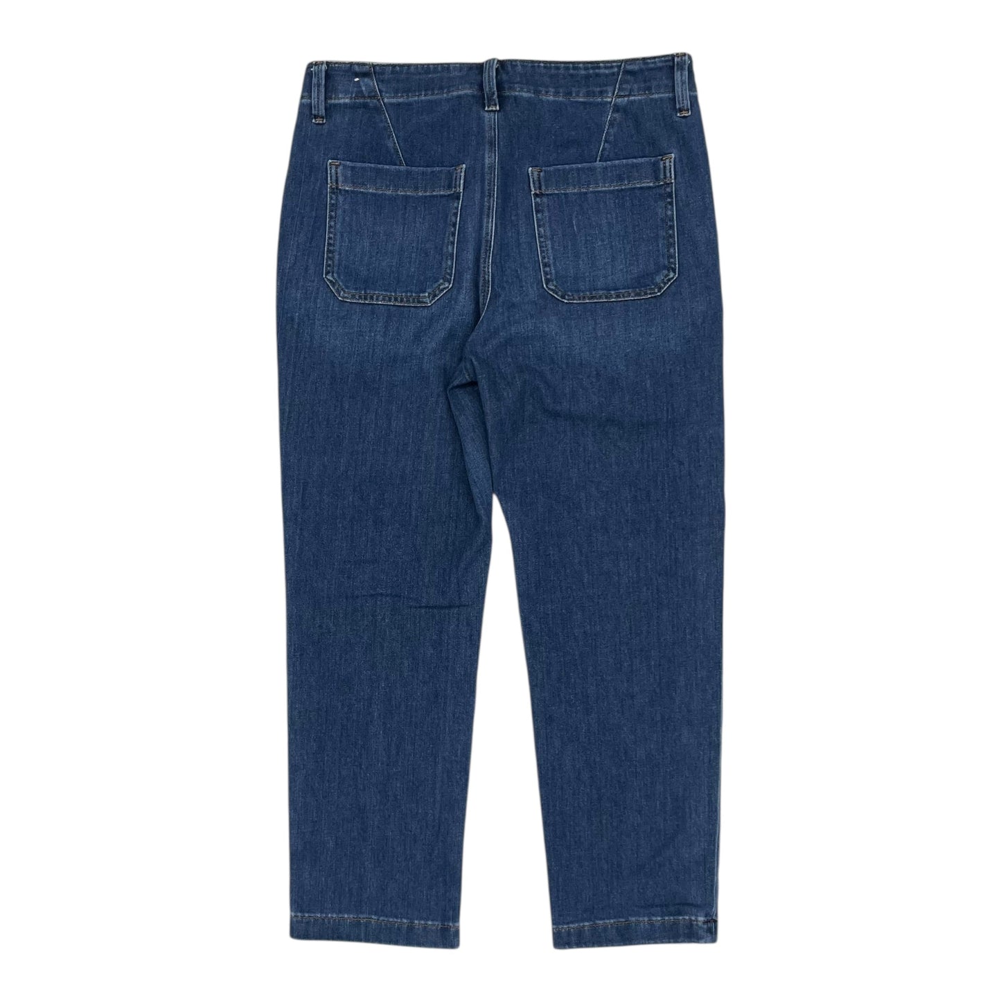 Jeans Cropped By Chicos In Blue Denim, Size:6