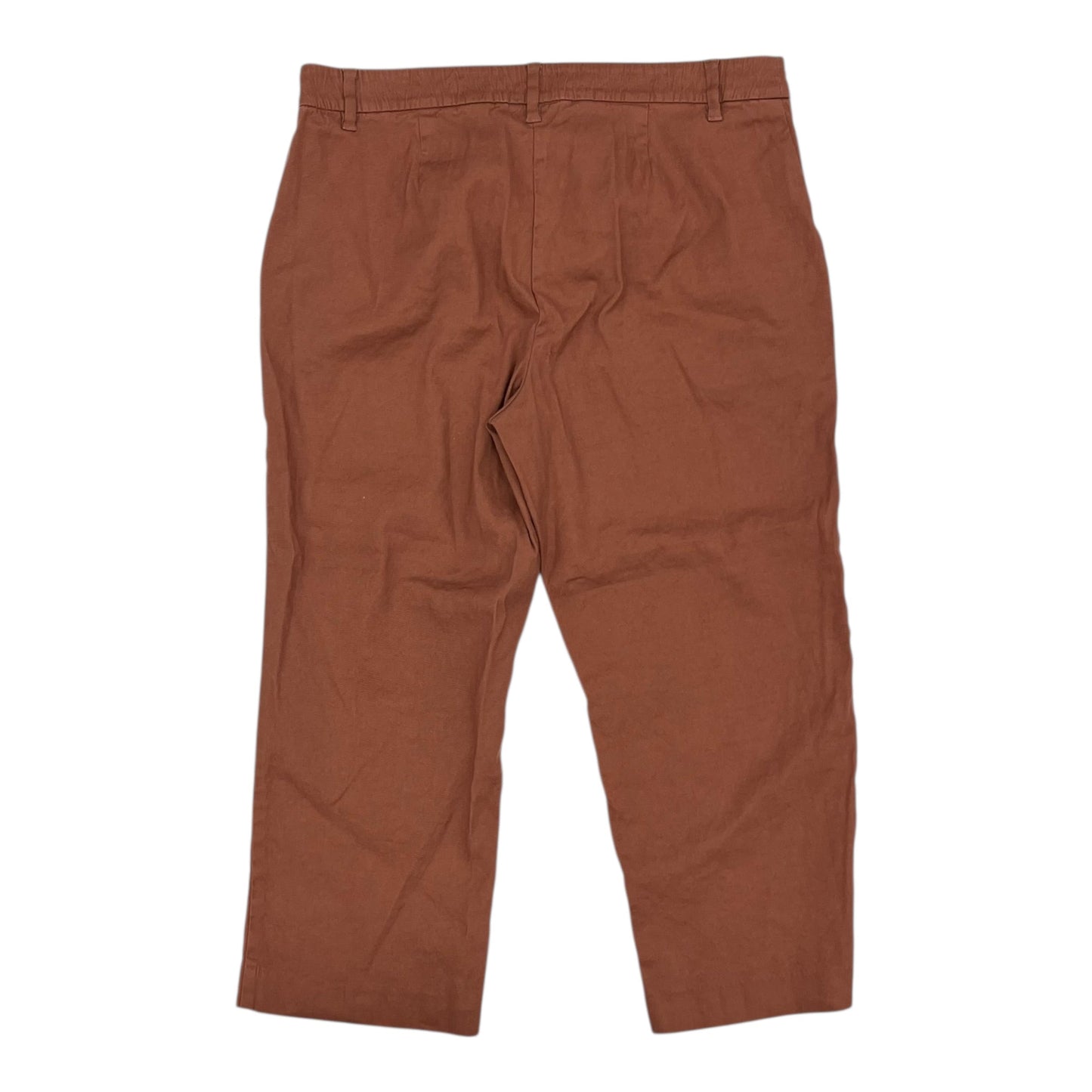 Pants Cropped By J. Jill In Brown, Size:12P
