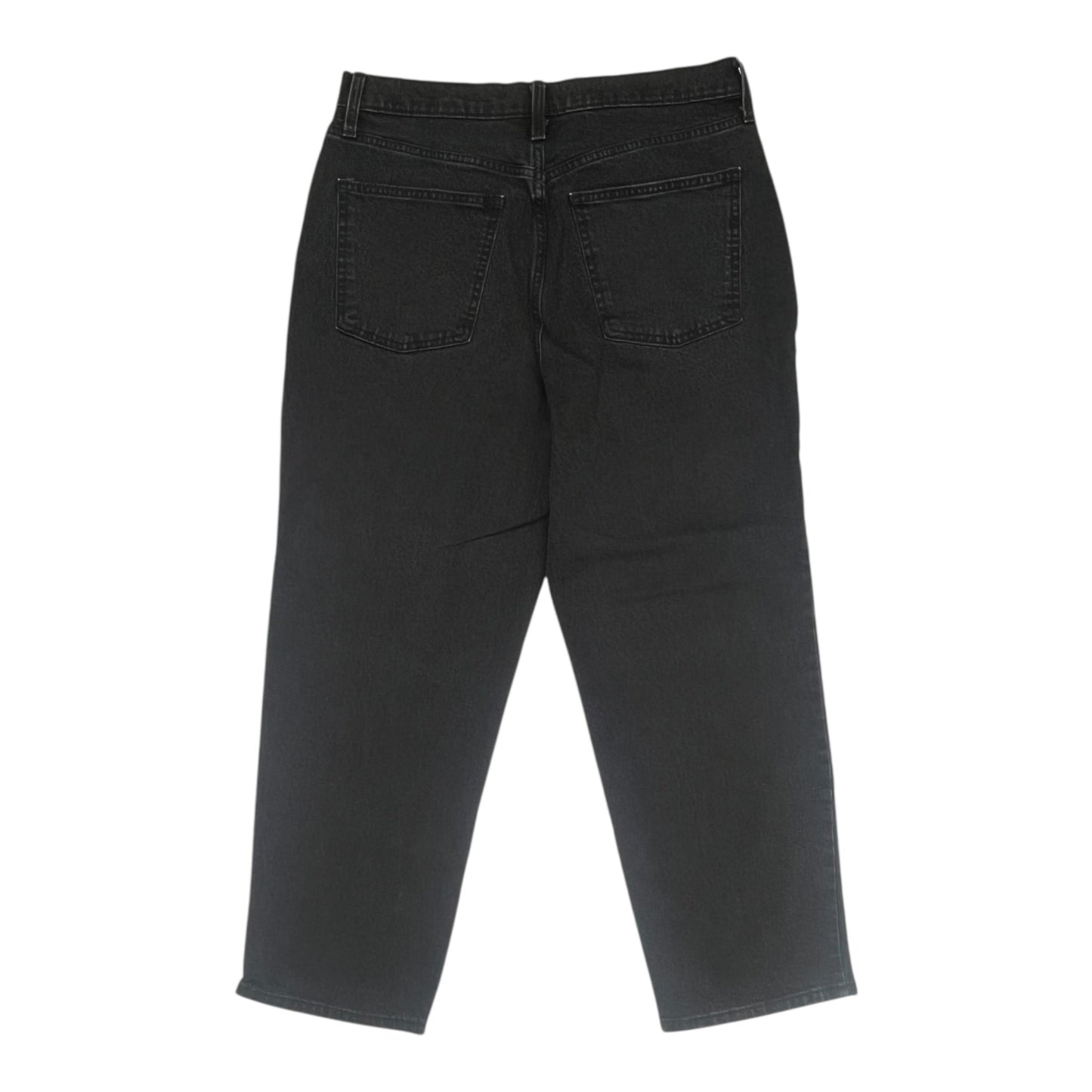 Jeans Straight By Universal Thread In Black Denim, Size:14