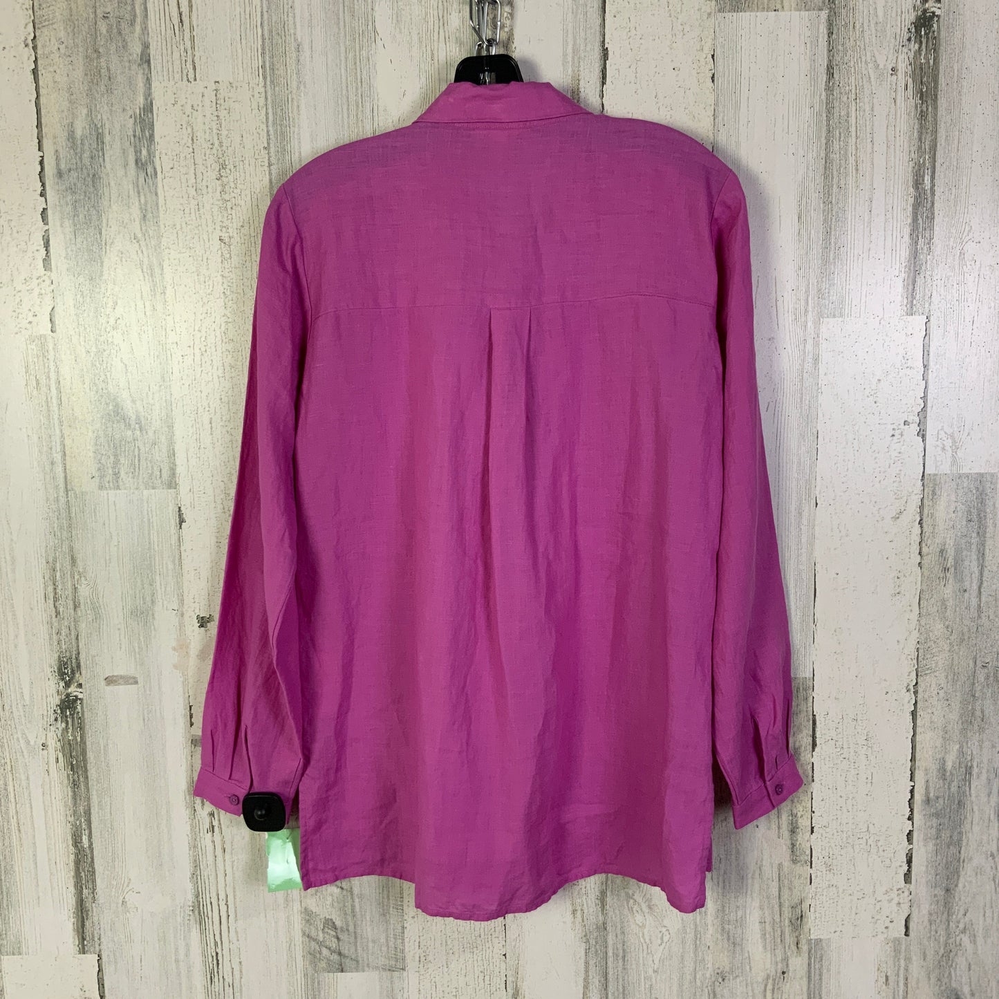 Blouse Ls By Eileen Fisher In Pink, Size:Xxs