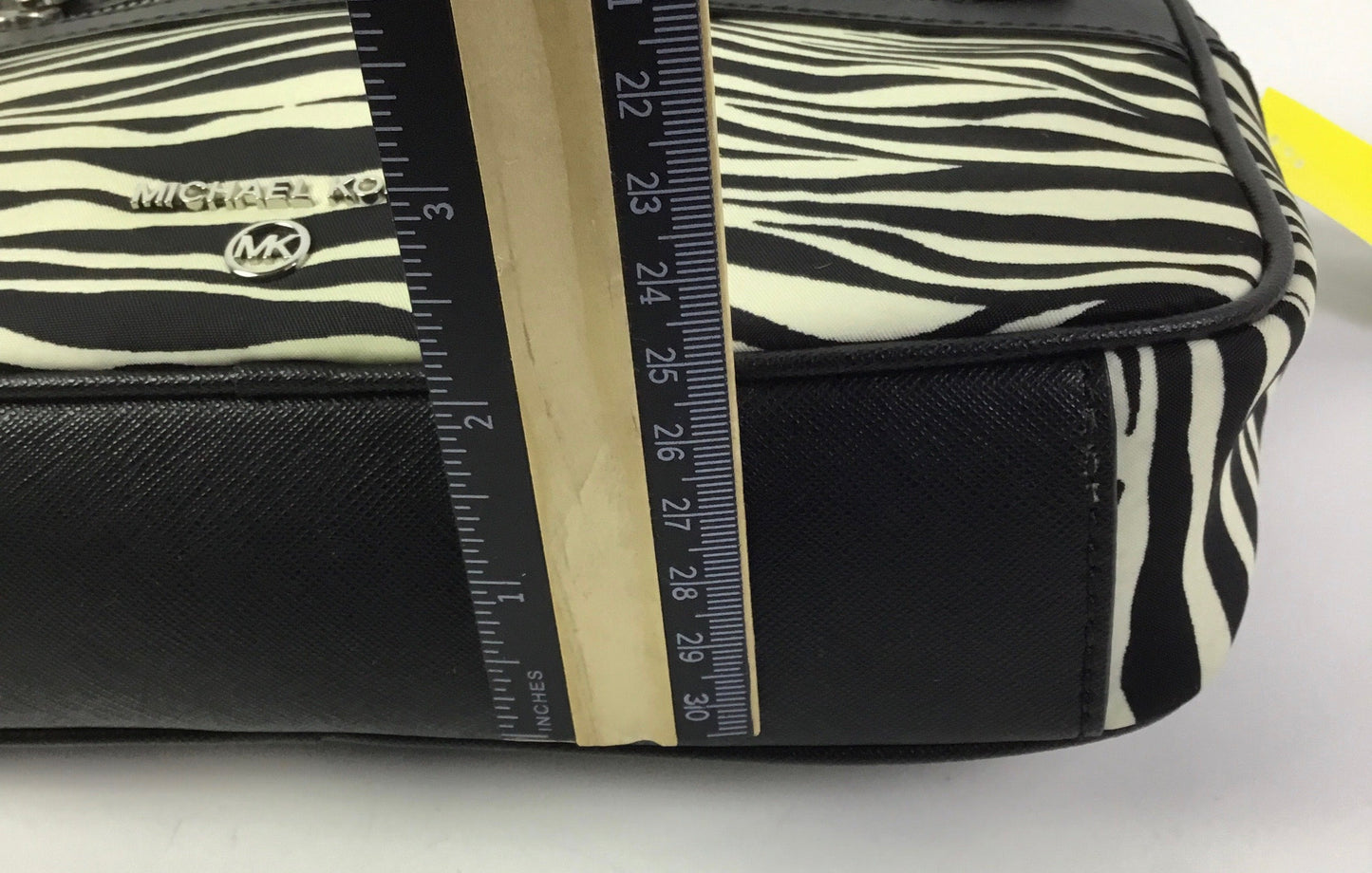 Crossbody Designer By Michael Kors In Zebra Print, Size:Small