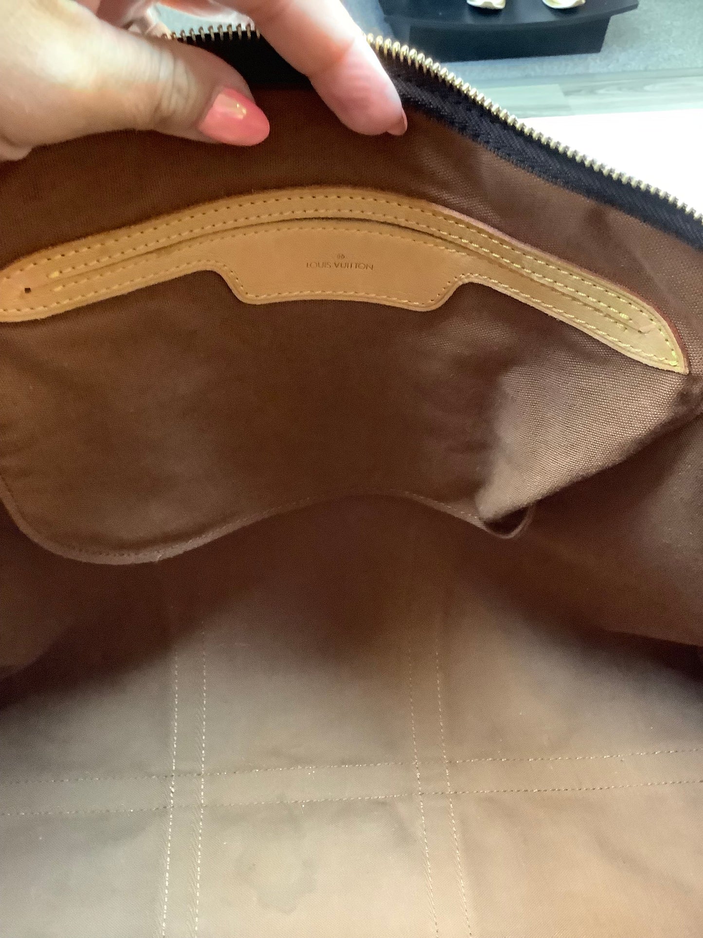 Duffle And Weekender Luxury Designer By Louis Vuitton In Brown, Size:Large