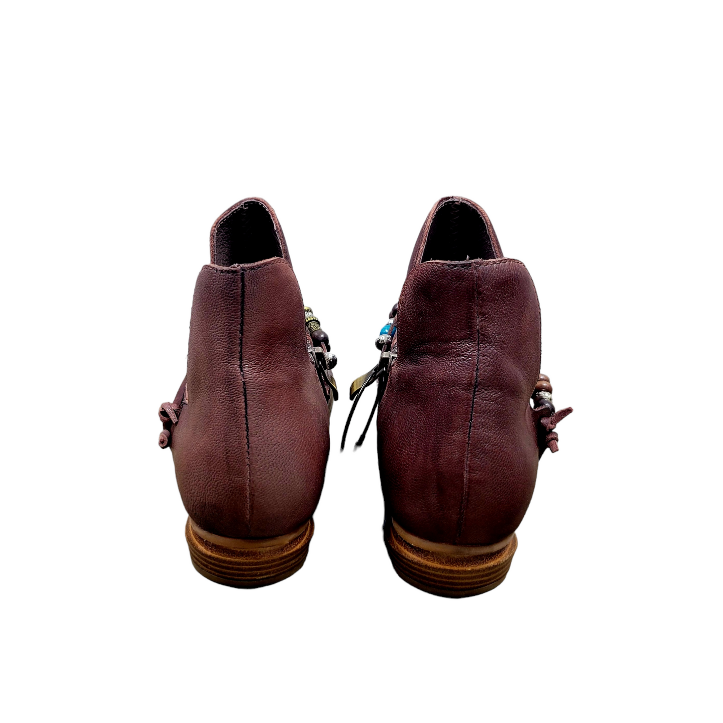 Boots Ankle Heels By Antelope Size: 8.5