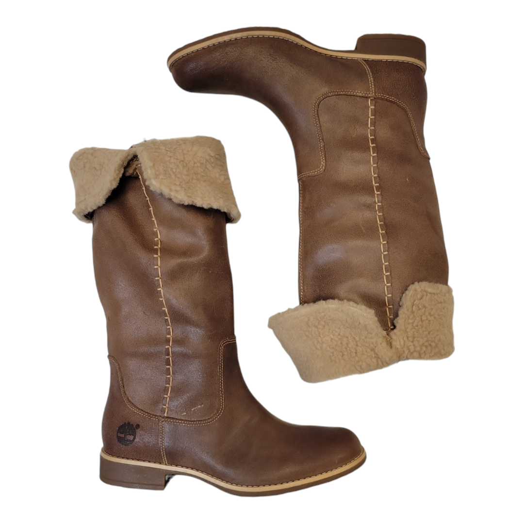 Boots Knee Flats By Timberland Size: 7