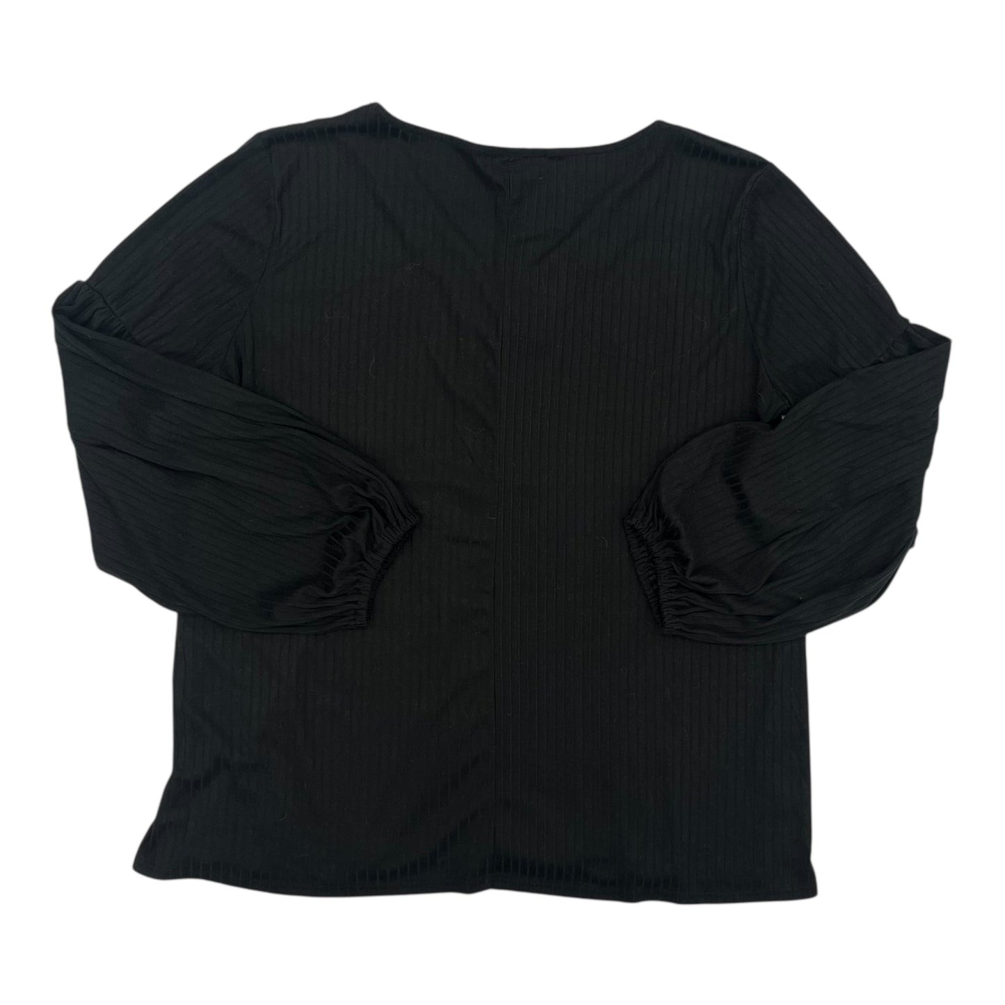 Top Ls By Haptics In Black, Size:1X