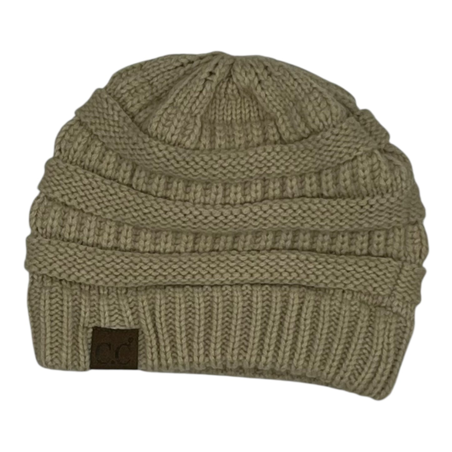 Hat Beanie By Cc In Tan