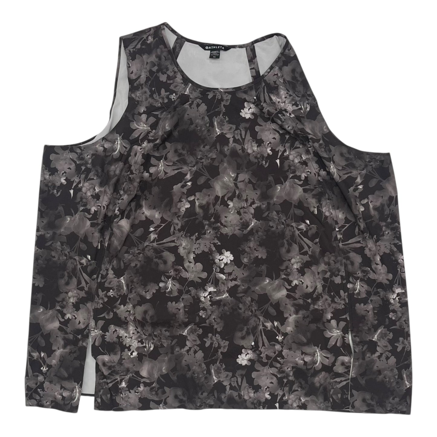 Athletic Tank Top By Athleta In Grey, Size:3X