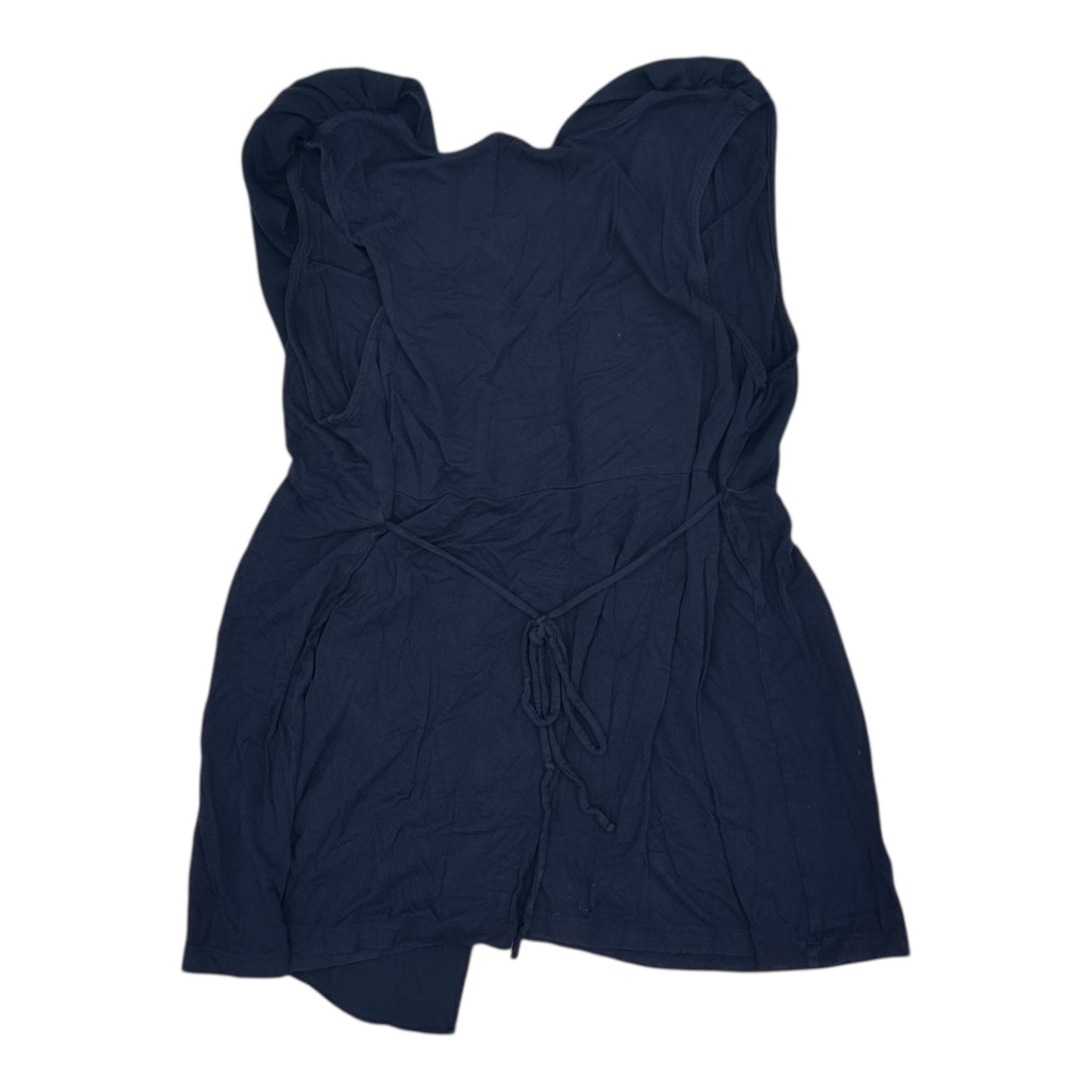 Mat Top Ss By Liz Lange Maternity In Blue, Size:Xxl