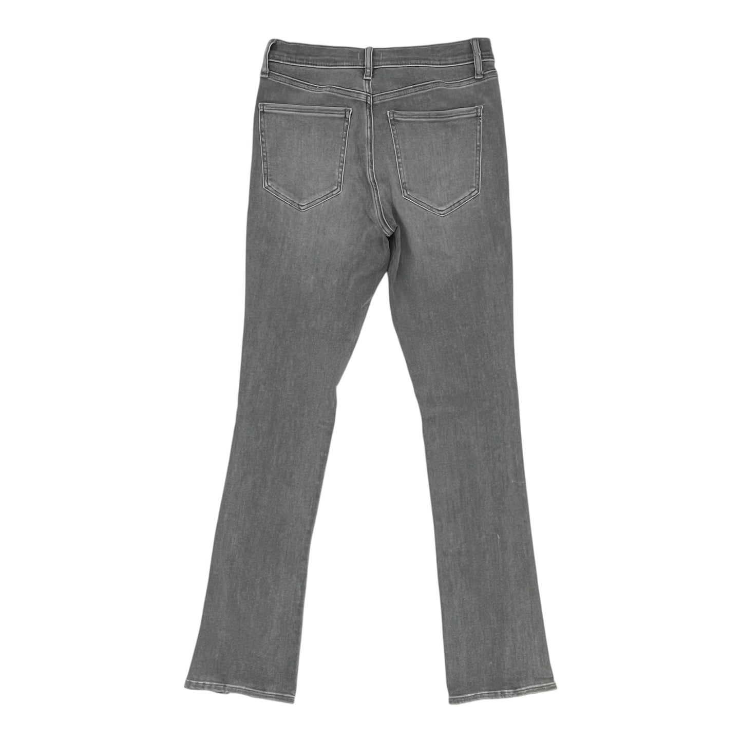 Jeans Boot Cut By Express In Grey Denim, Size:10L