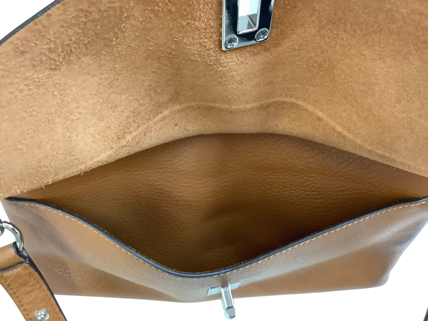 Crossbody Designer By Rebecca Minkoff In Brown, Size:Small