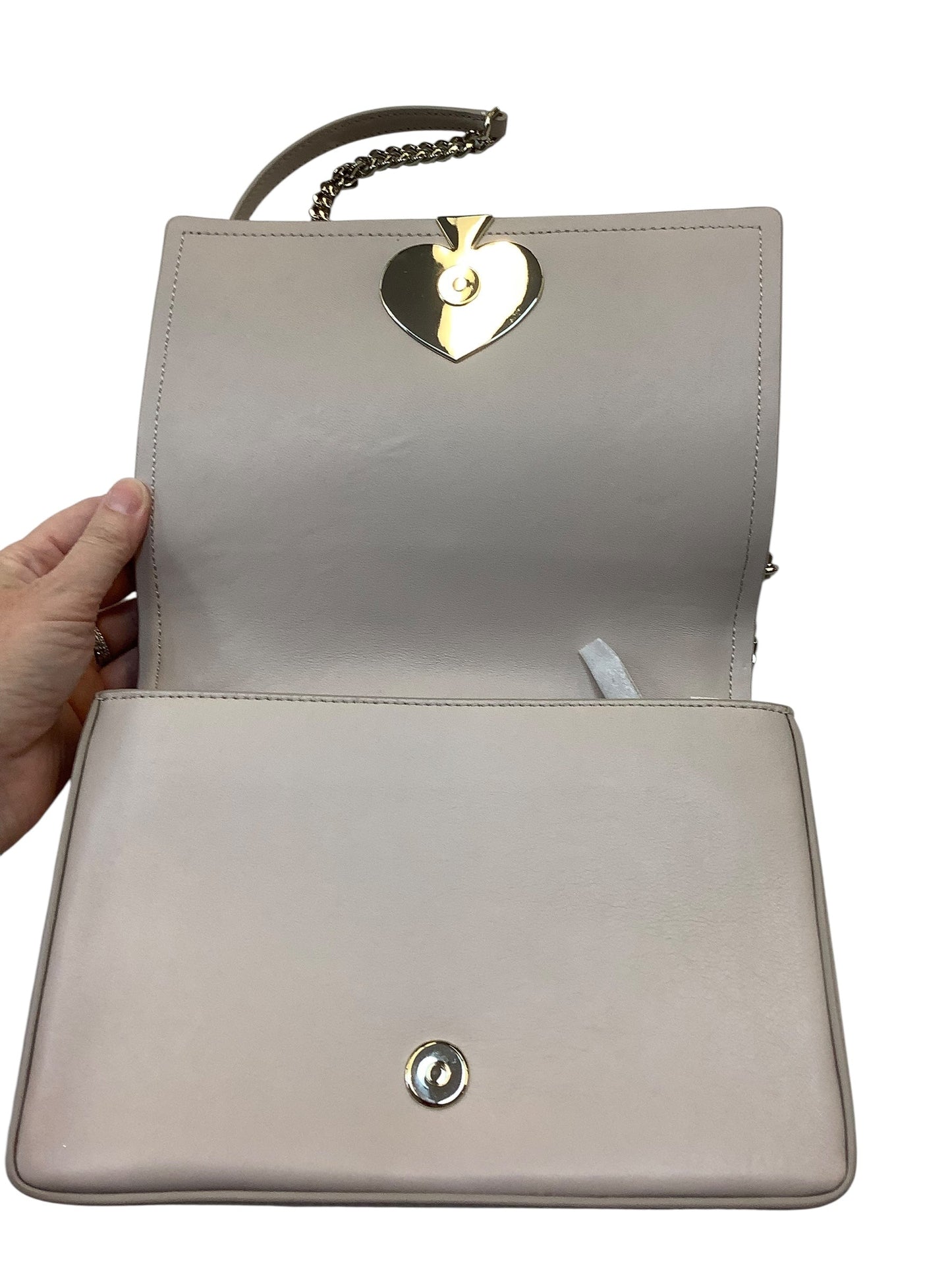 Handbag Designer By Kate Spade In Taupe, Size:Medium