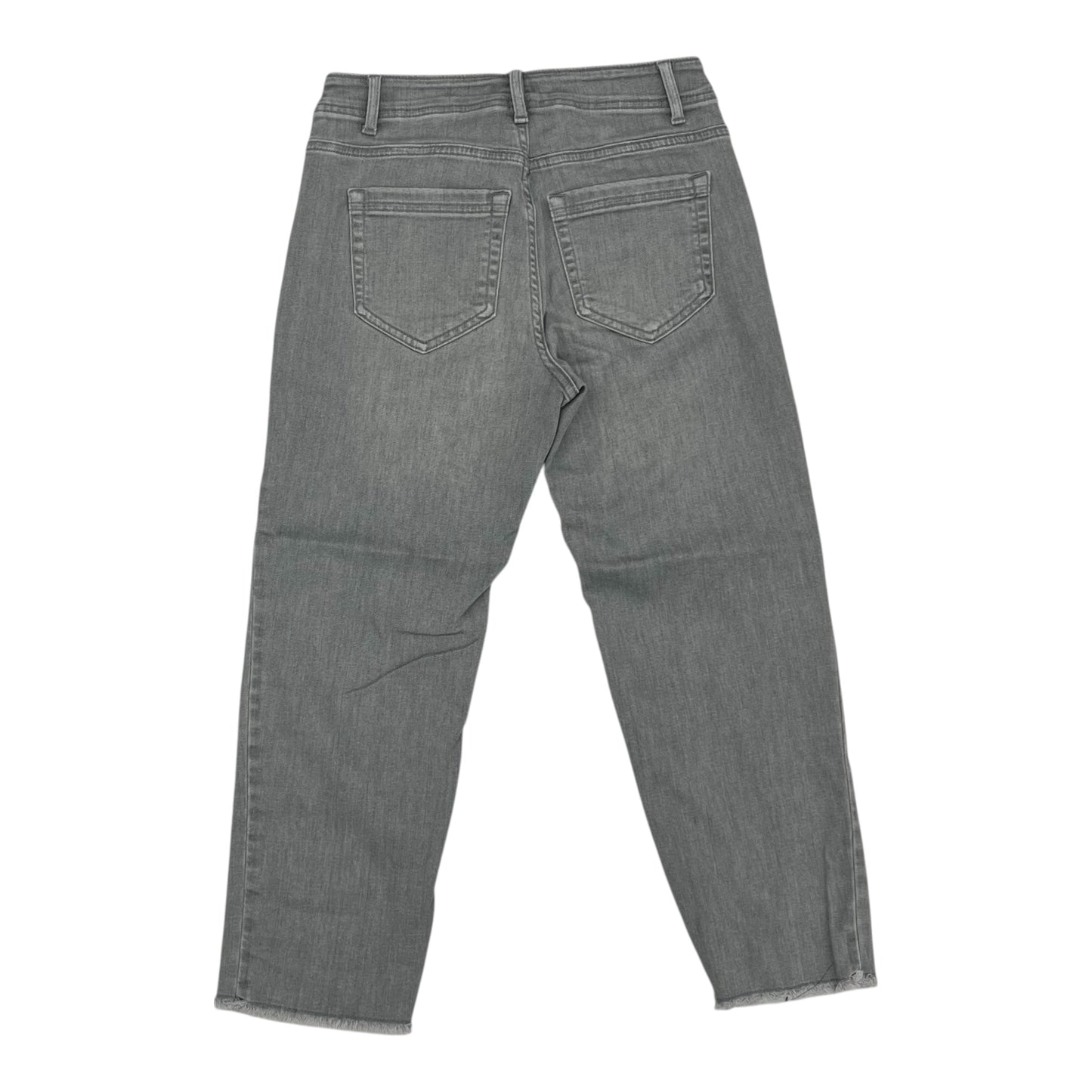 Jeans Straight By J. Jill In Grey Denim, Size:2P