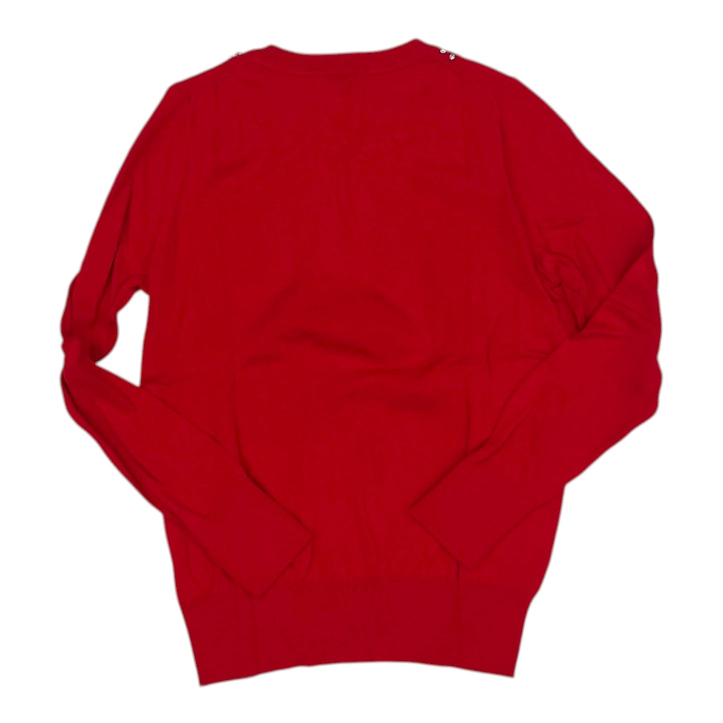 Sweater By Ann Taylor In Red, Size:Mp