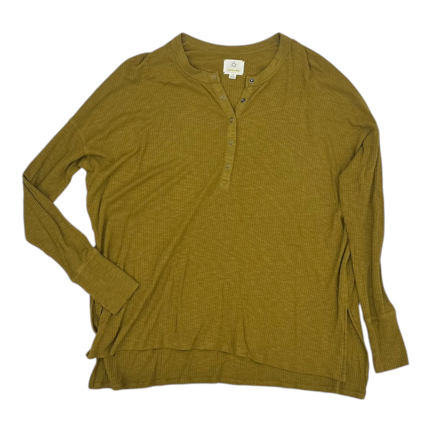 Top Ls By Aerie In Green, Size:S