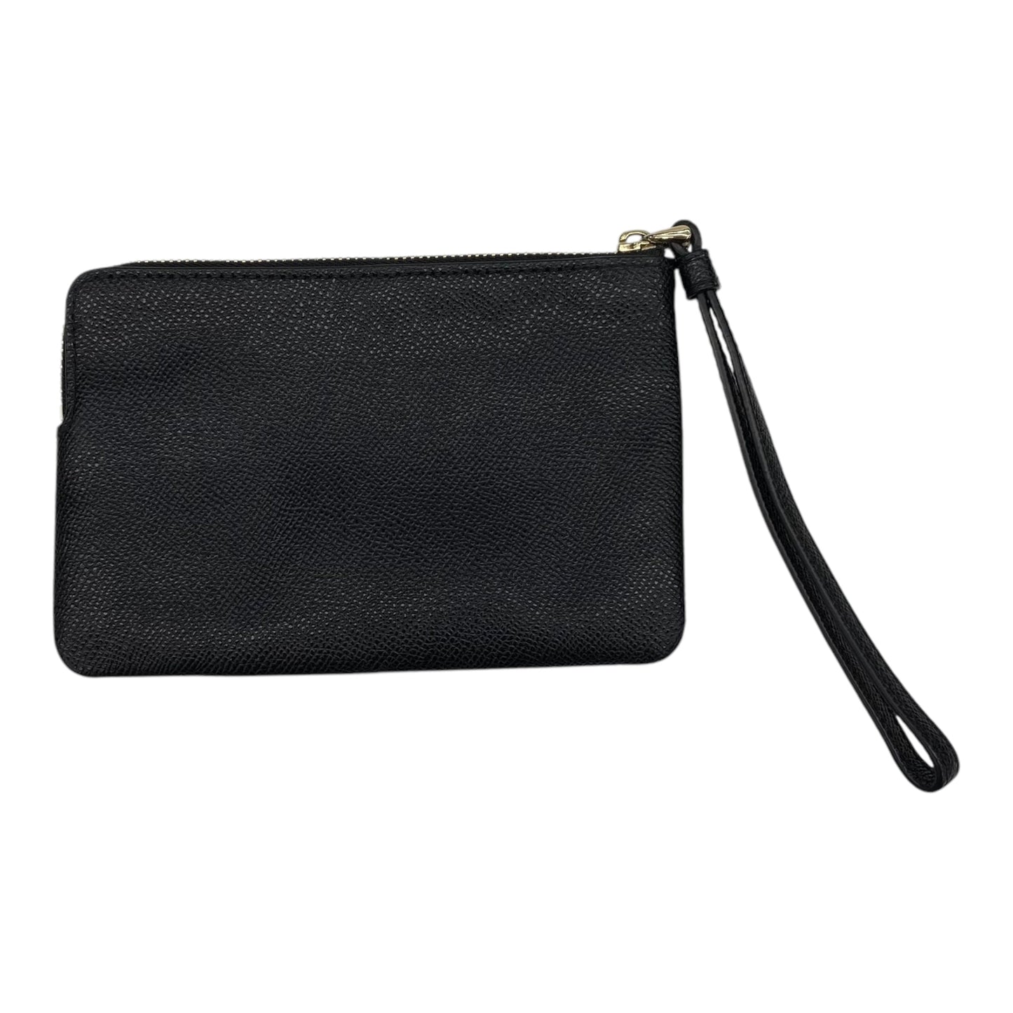 Wristlet Designer By Coach In Black, Size:Medium