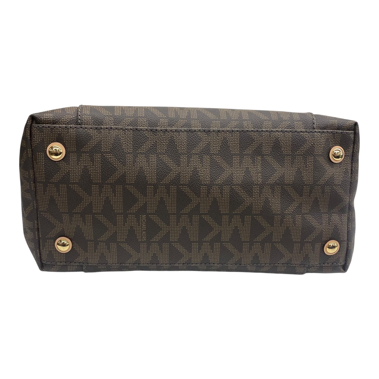 Handbag Designer By Michael Kors In Brown, Size:Large
