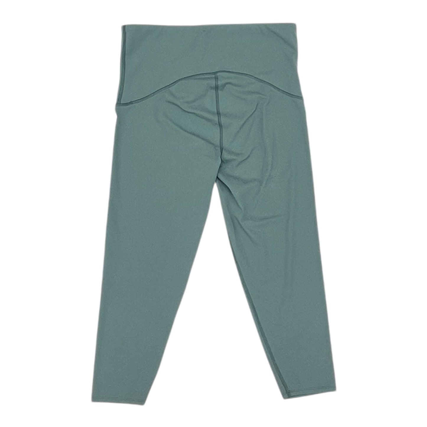 Athletic Leggings Capris By Spanx In Green, Size:1X