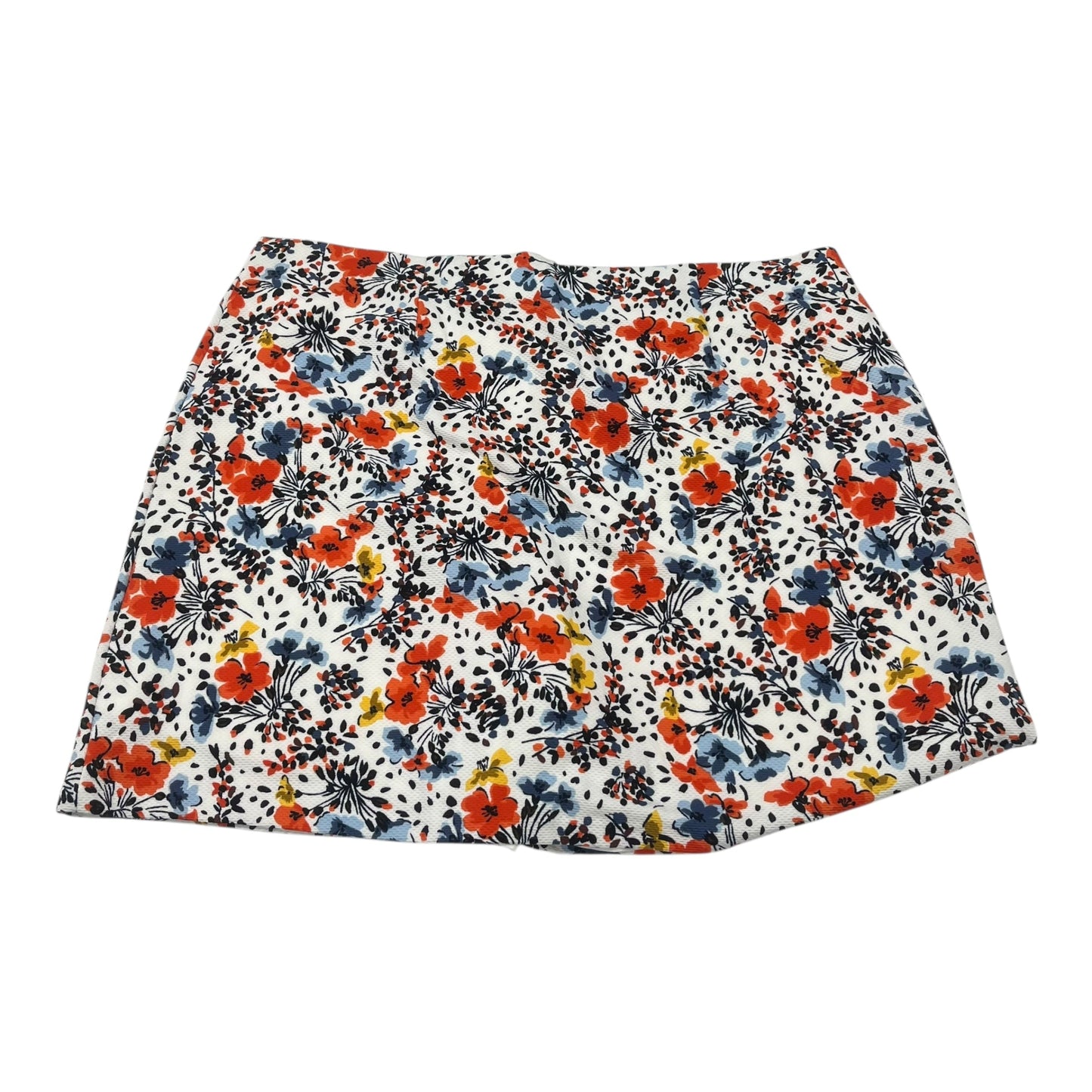 Skirt Mini & Short By Jones New York In Floral Print, Size:3X