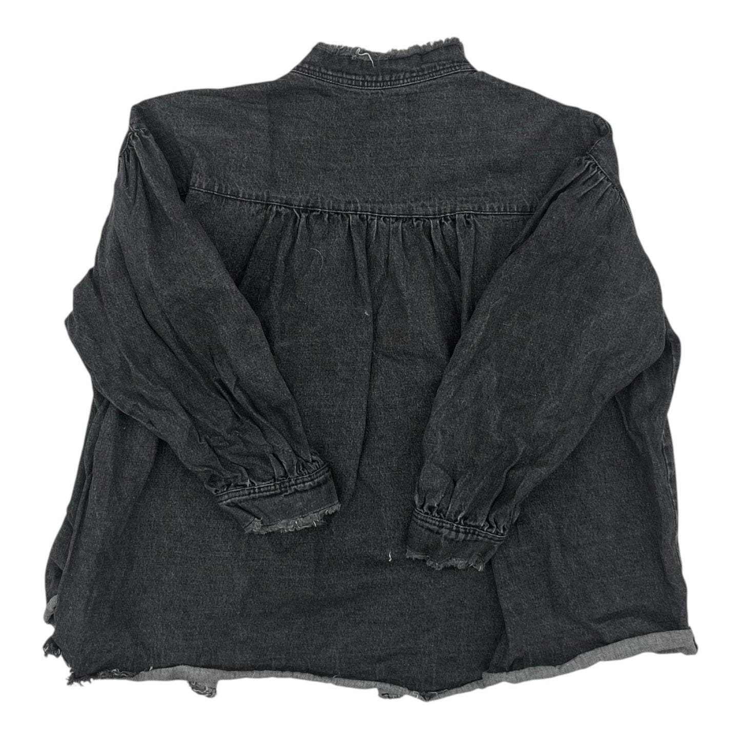 Jacket Other By Pol In Grey Denim, Size:S