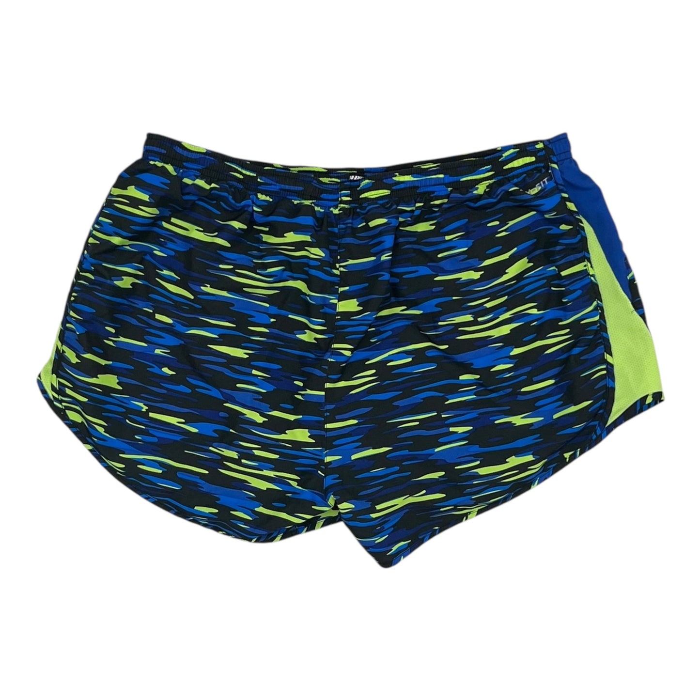 Athletic Shorts By Nike Apparel In Blue & Green, Size:Xl