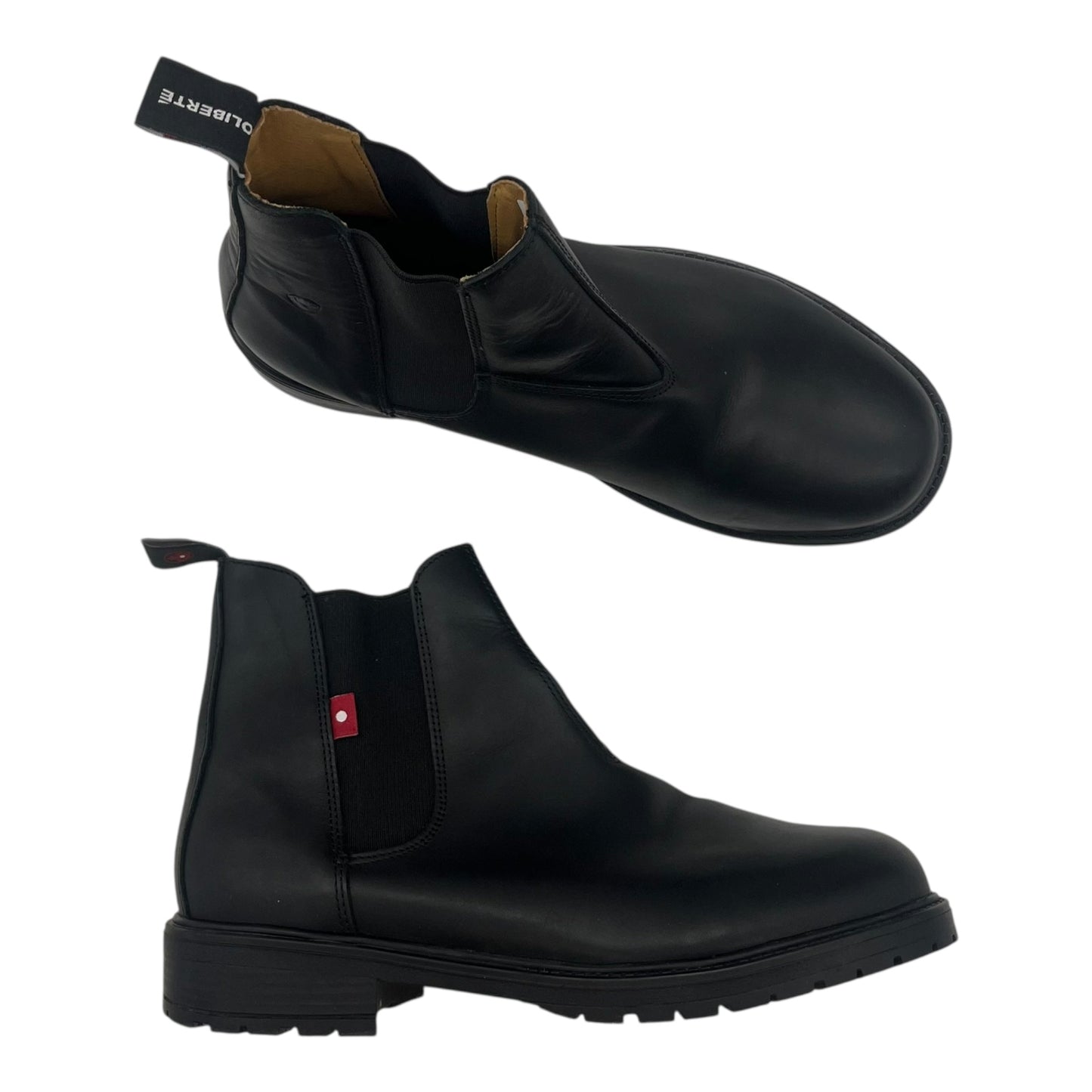 Boots Ankle Flats By Clothes Mentor In Black, Size:10