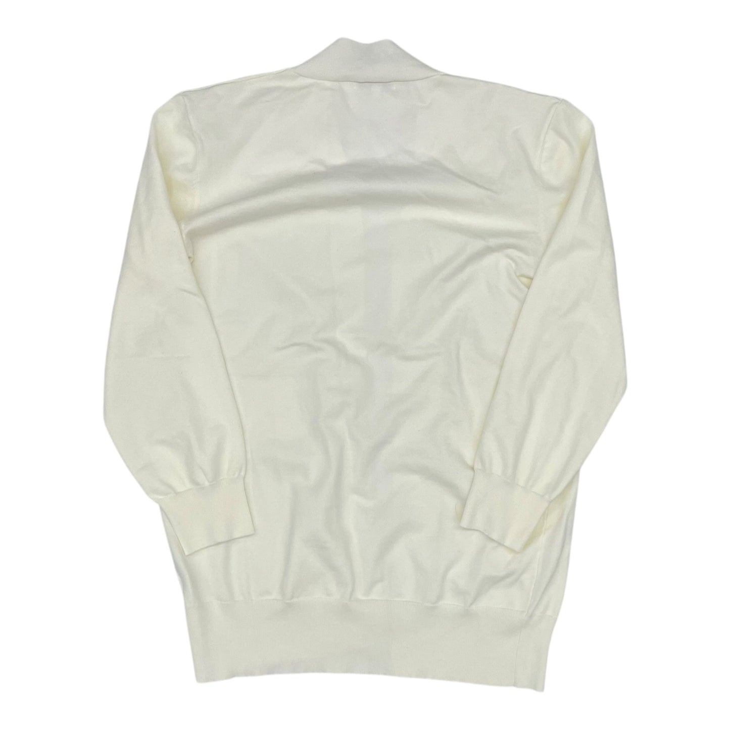 Sweater Cardigan By Clothes Mentor In Cream, Size:3X