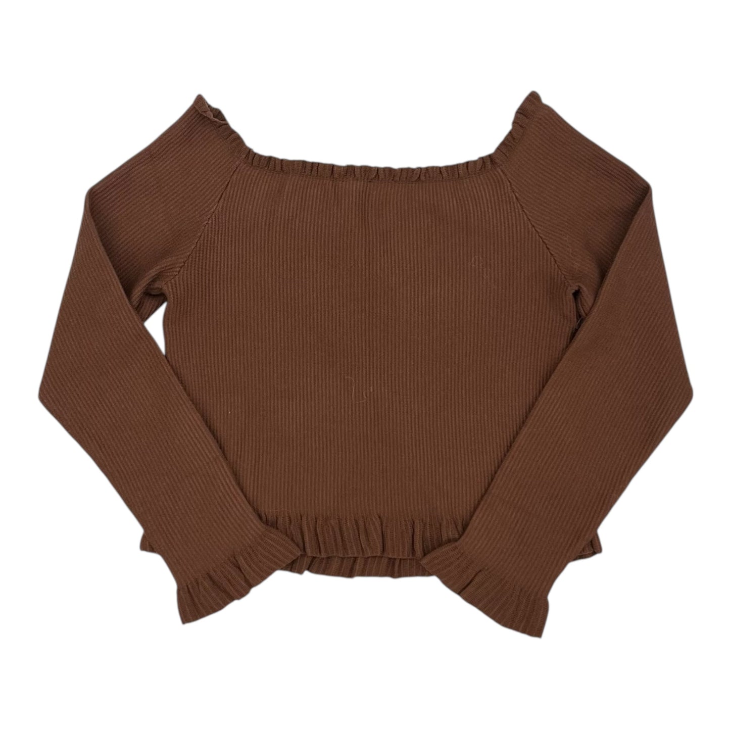 Sweater By Express In Brown, Size:L