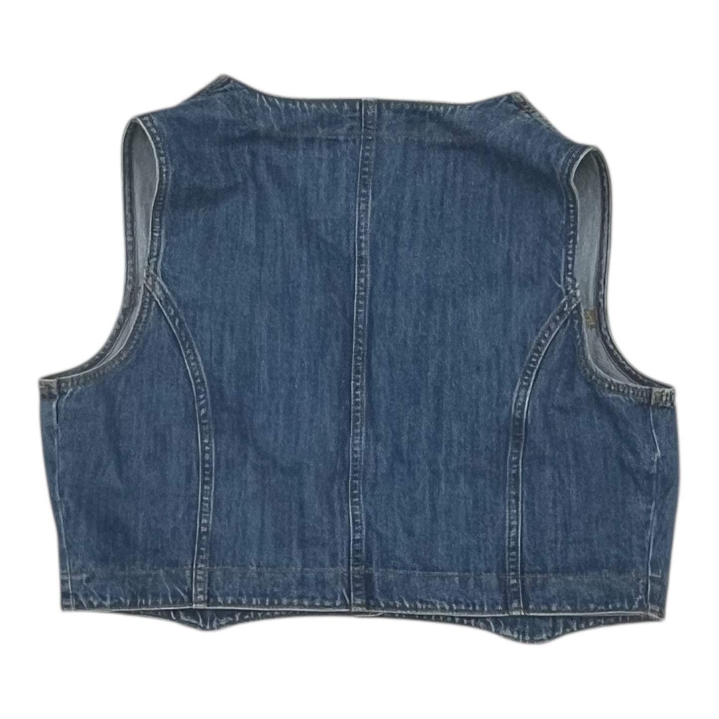 Vest Other By Universal Thread In Blue Denim, Size:Xl
