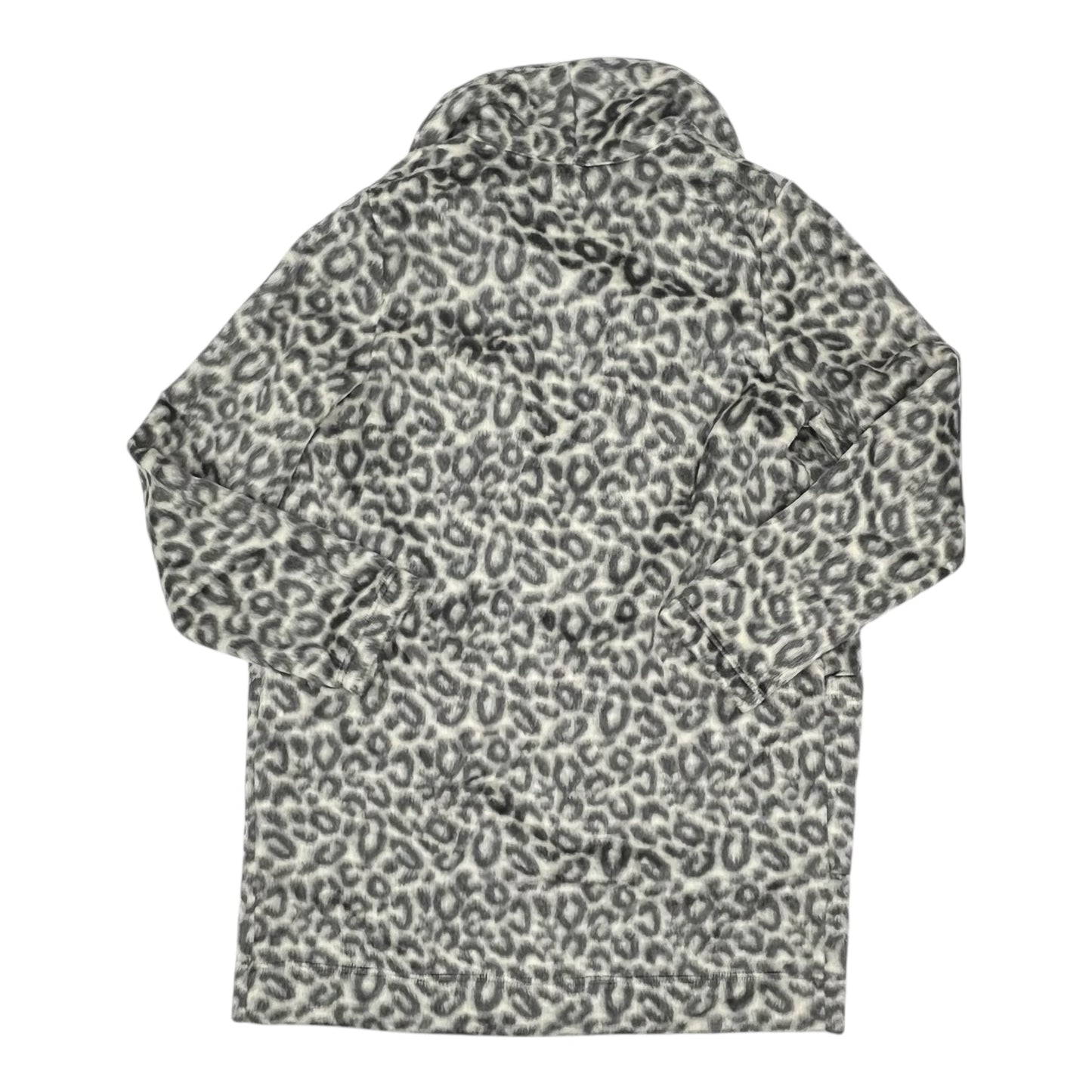 Coat Trench Coat By A New Day In Leopard Print, Size:L