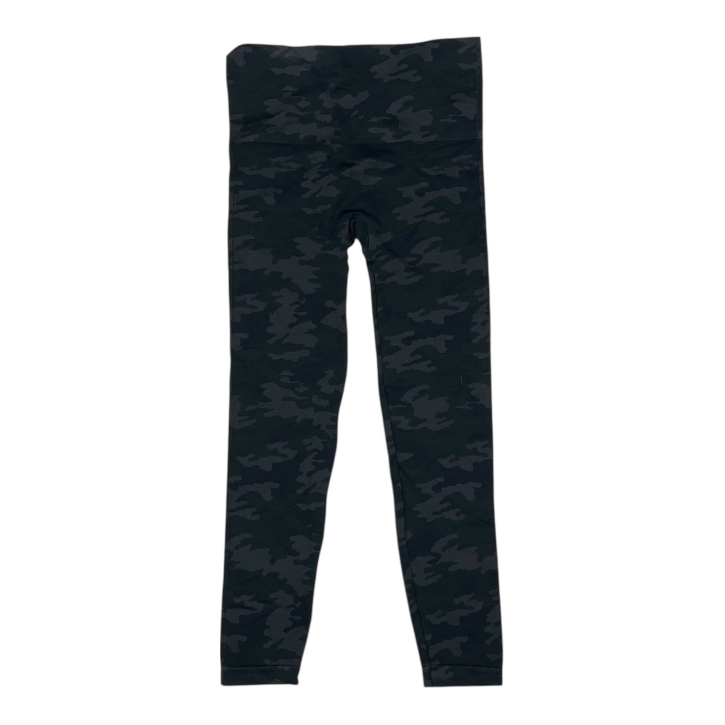 Athletic Leggings By Spanx In Camouflage Print, Size:L